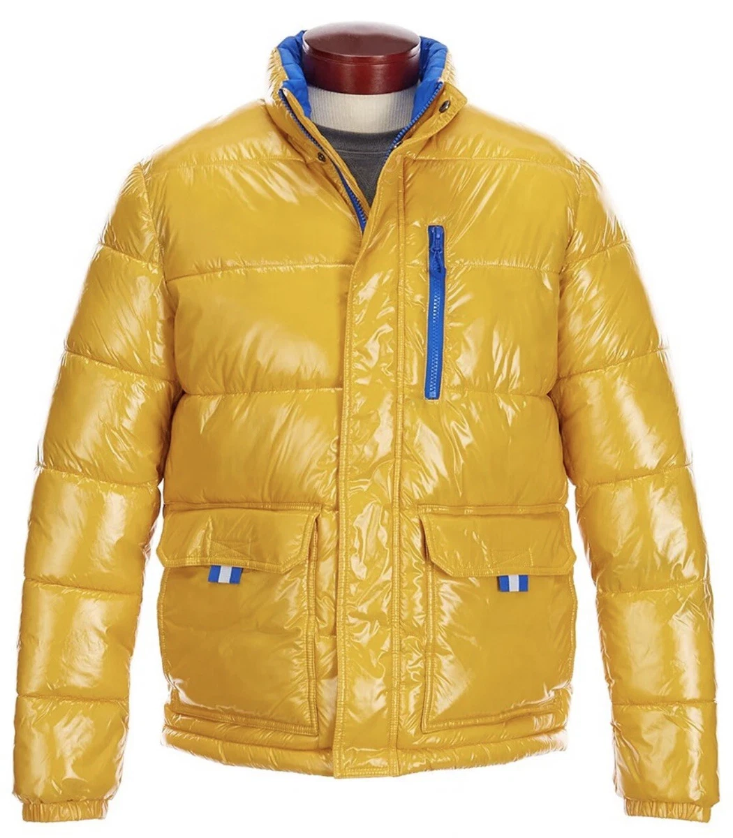 Solaris Mens Outdoor Shiney Puffer Coat Size Medium New Retail $149.00 |  eBay
