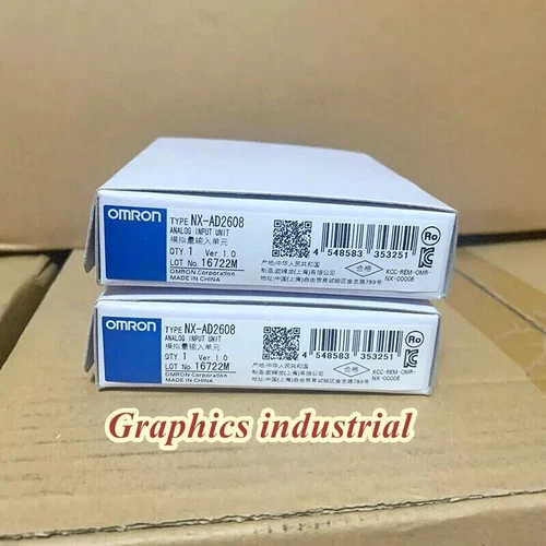 New In Box NX-AD2608 Original Omron NX-AD2608 ANALOG INPUT UNIT