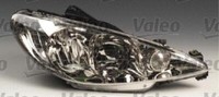 Valeo Hauptscheinwerfer 043051 FüR Peugeot, Halogen H7 H1 W5W Links
