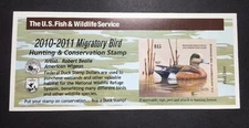 #RW77A 2010 - 2011 - US Federal Duck Stamp - Post Office FRESH