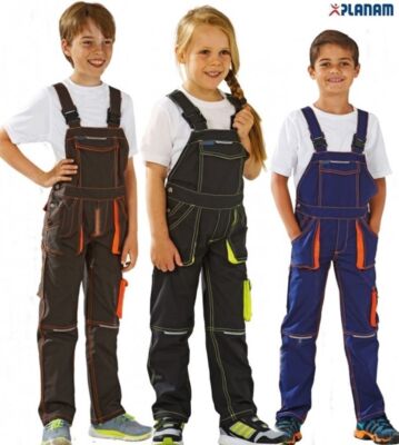 PLANAM Kinder Latzhose Arbeitshose Kinder Bekleidung viele Größen