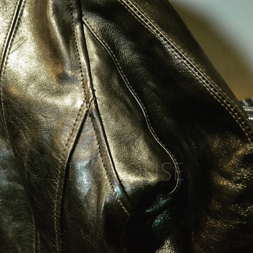 ITOHOUSE Heavyweight Horsehide CENTENELA J-31 Biker Jacket - Picture 10 of 11
