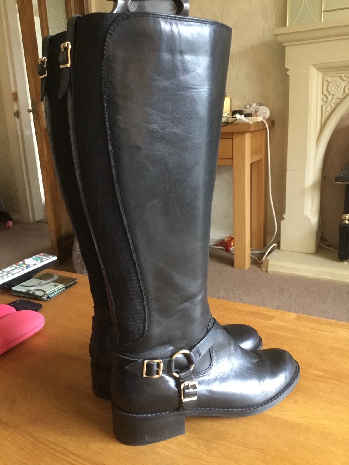 Kurt Geiger ladies leather boots size 