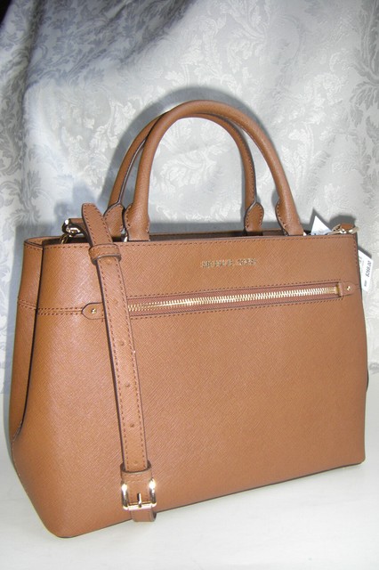 michael kors hailee crossgrain leather satchel