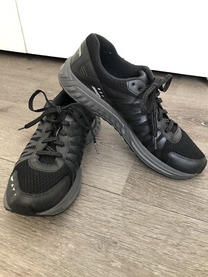 SAS Pursuit Black Vibram Sole Athletic Comfort Walking 