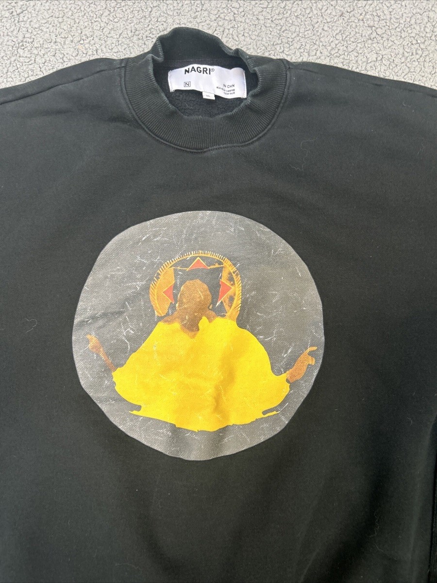 Jesus is King Kanye West Chicago Mens Sz XL NAGRI Crewneck