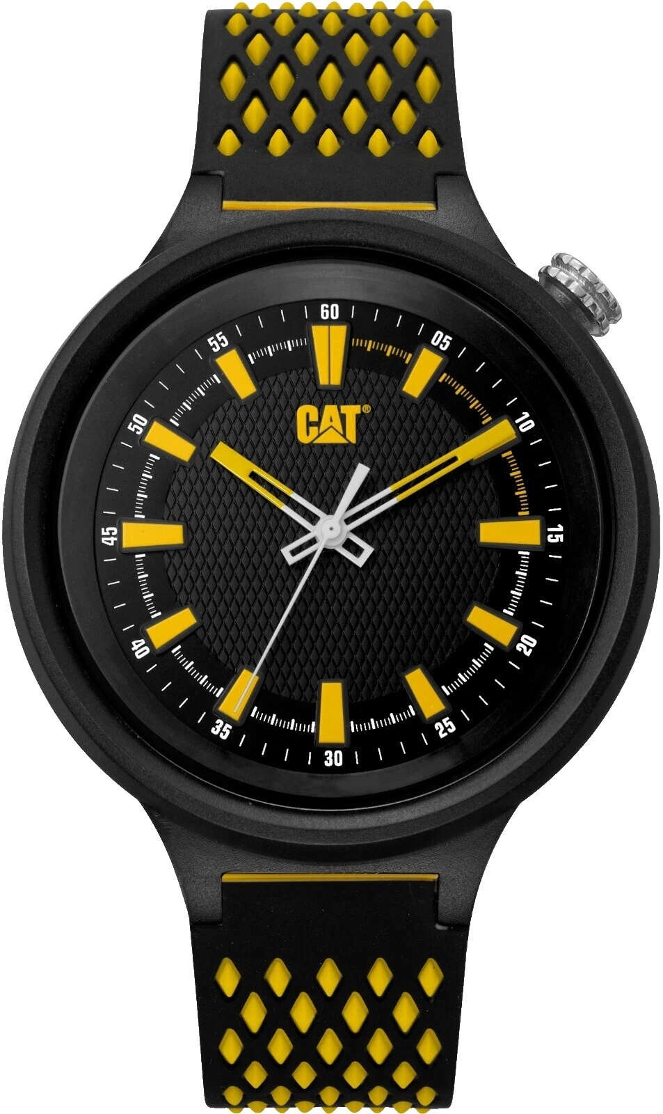 Caso de goma de Cuarzo CAT Relojes de pulsera