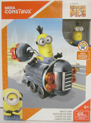 Mega-Bloks Minions   Gru´s Car  FDX76    NEU & OVP