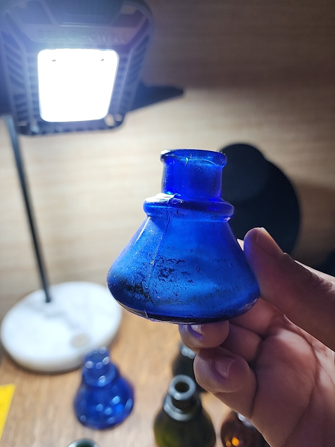 Lot / 9 Cone Ink Bottles Carters 1897 & Carter & Blanks Minor Chiggers No Cracks eBay