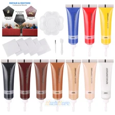 10 Colors Leather Vinyl Repair Gel Kit Sofa Chair Car Seat Bag Color Repair 20ML
