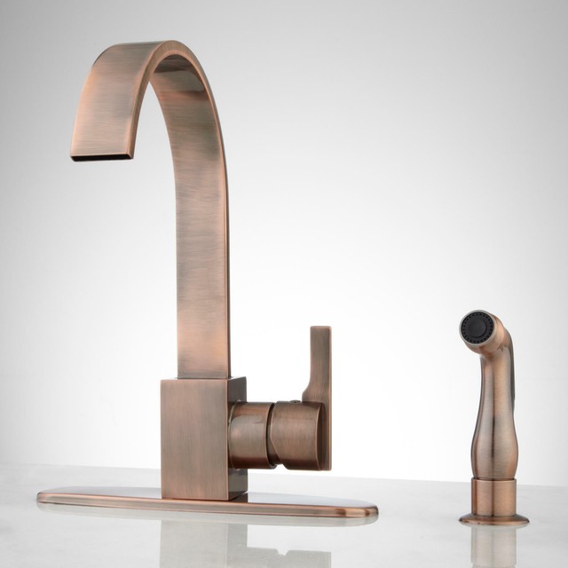 Kallista Bacchus P21563 00 D3 Kitchen Faucet With Spray Antique