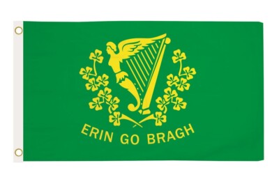 Fahne Flagge Erin go bragh Irland 90 x 150 cm Hissfahne