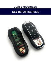 Porsche Macan Boxster 911 remote key fob repair case battery replacement service