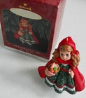 Hallmark Madame Alexander LITTLE RED RIDING HOOD Doll Ornament 1997 Storyland #2 — photo 1