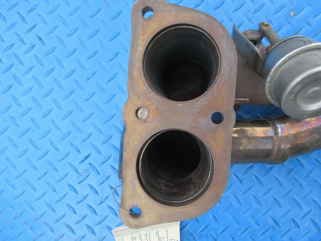 Ferrari 430 Coupe Spider right exhaust muffler machined finish #7802