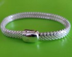 MONET bracelet silver tone Easy on,Easy off  Magnetic Clasp  — photo 2