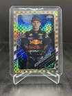 2021 Topps Chrome Formula 1 F1 Max Verstappen Portrait Gold Checker 22/50 #3
