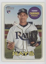 2018 Topps Heritage High Number Yonny Chirinos #670 0z6h