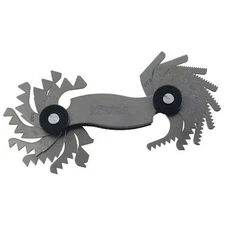 Mitutoyo 188-121 Screw Pitch Gage, 0.4Mm To 7Mm, 18 Leaves