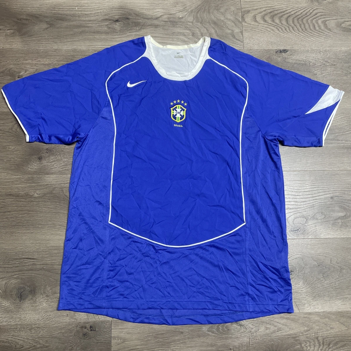 Nike Brazil Blue National Team Soccer Fan Apparel & Souvenirs for