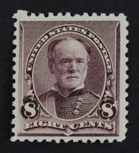CKStamps: US Stamps Collection Scott#228 8c Sherman Mint VLH OG
