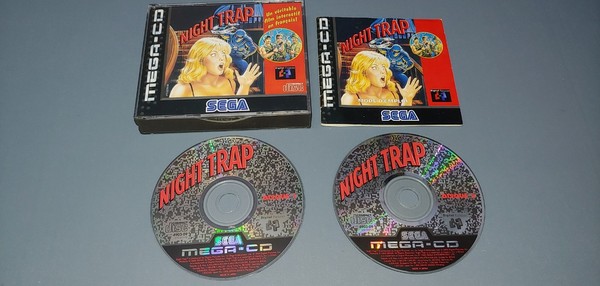 Game Night Trap Sega Mega CD Pal French
