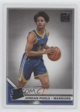 2019-20 Panini Clearly Donruss Rated Rookie Jordan Poole #76 0s9x