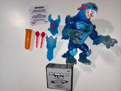 Mr Beat Lab Cryo Lab Collector Figure New Open Box W/accessories Blue Beast Fig
