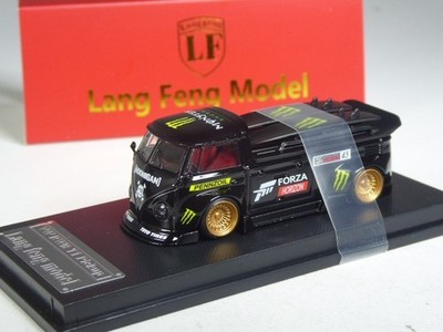 (KI-10-41) Lang Feng Model VW T1 Pickup ''Monster'' Surfing in 1:64 in OVP