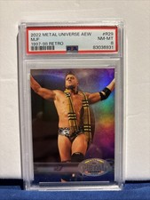 MJF 2022 METAL UNIVERSE AEW #R29 1997~98 RETRO PSA 8 NM~MT ALL ELITE WRESTLING