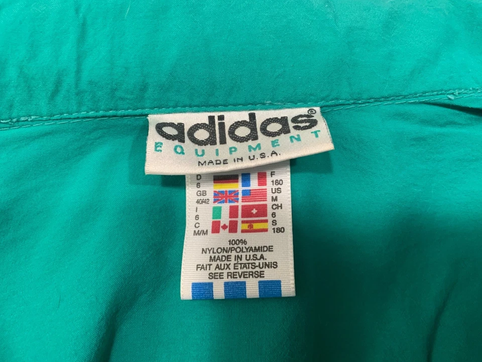 Chaqueta grande Adidas 1992 Boston Marathon para hombre. Excelente Estado Coleccionable! Foto 4 de 4