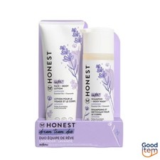 The Honest Company Calm Shampoo  Body Wash and Lotion Duo - Lavender - 18.5 fl