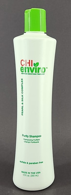 CHI Enviro Pearl & Silk Complex Purity Shampoo 12oz NEW