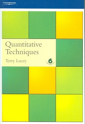 Quantitative Techniques, Paperback by Lucey, Terence, Brand New, Free shippin...
