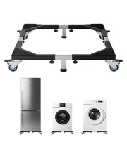 VEVOR Fridge Stand Mobile Base 1200 lbs 23 -36.6 Inch Adjustable Furniture Dolly