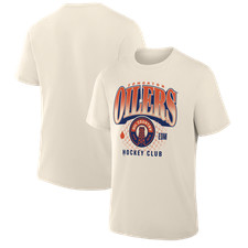 Men's  Cream Edmonton Oilers Alternate Legacy T-Shirt