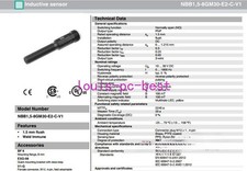 Original PEPPERL & FUCHS NBB1.5-8GM30-E2-C-V1