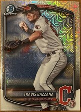2025 Bowman Chrome Travis Bazzana #BCP-131 Megabox Mojo Refractor