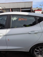 FORD FIESTA MK8 ZETEC B479 5DOORS 2018 N/S PASSENGER SIDE REAR DOOR IN WHITE HH