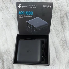 TP-Link Ultra-Portable Wi-Fi 6 AX1500 Travel Router TL-WR1502X