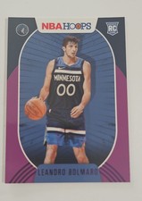 2020-21 Panini NBA Hoops - Leandro Bolmaro #247 Purple (RC)