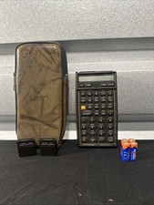 Hewlett Packard HP 41CX Calculator w/ Case  Petroleum  Financial 1 Pacs Works