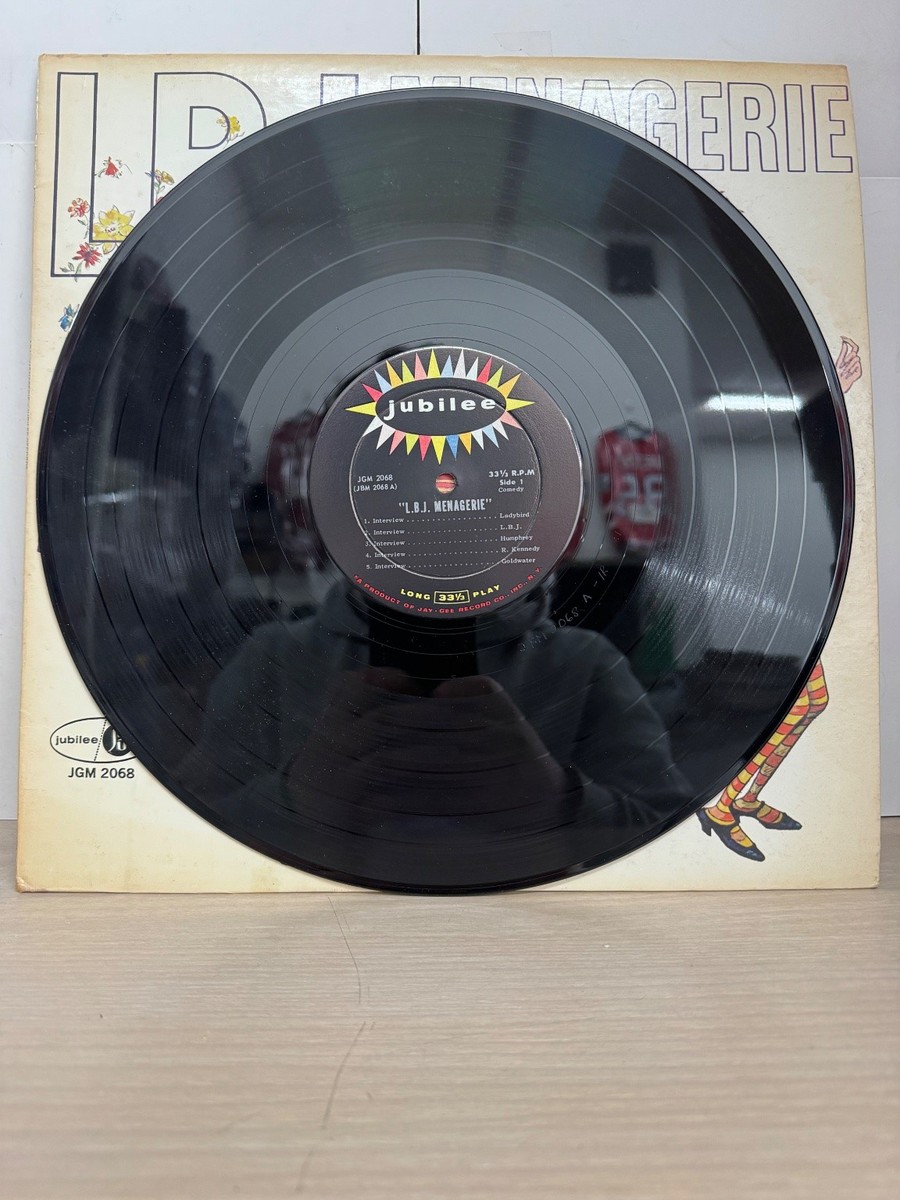 L.B.J. Menagerie – L.B.J. Menagerie LP Record 1965 Jubilee Comedy