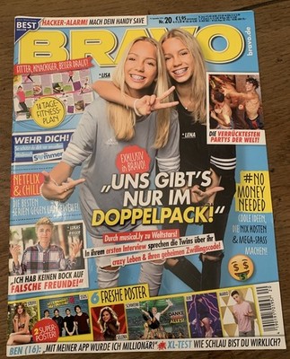 Bravo Nr. 20 / 2016 Komplett inklusive alle Poster, Selena Gomez, Schweinsteiger
