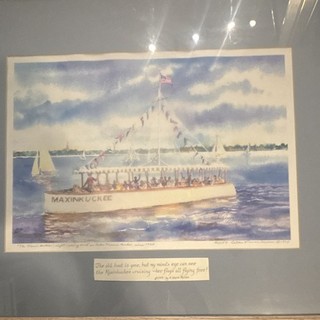 Esther Powers Miller Maxinkuckee Signed Numbered Matted & Framed Print 1994