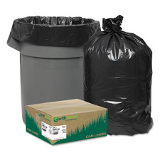 Earthsense Heavy-Duty 33 gal Trash Bags 32.5 in x 40 in, 0.9 mil, Black, 80 PK
