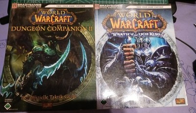 World of Warcraft BradyGames Strategieführer Set Burning Crusade, Lich King