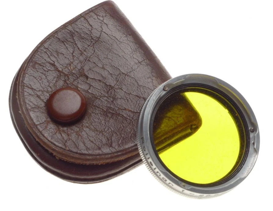 Rolleiflex Rolleiparkeil 1 close up YELLOW lens coated optics 28.5 Rolleinar 1 - Image 3 of 4