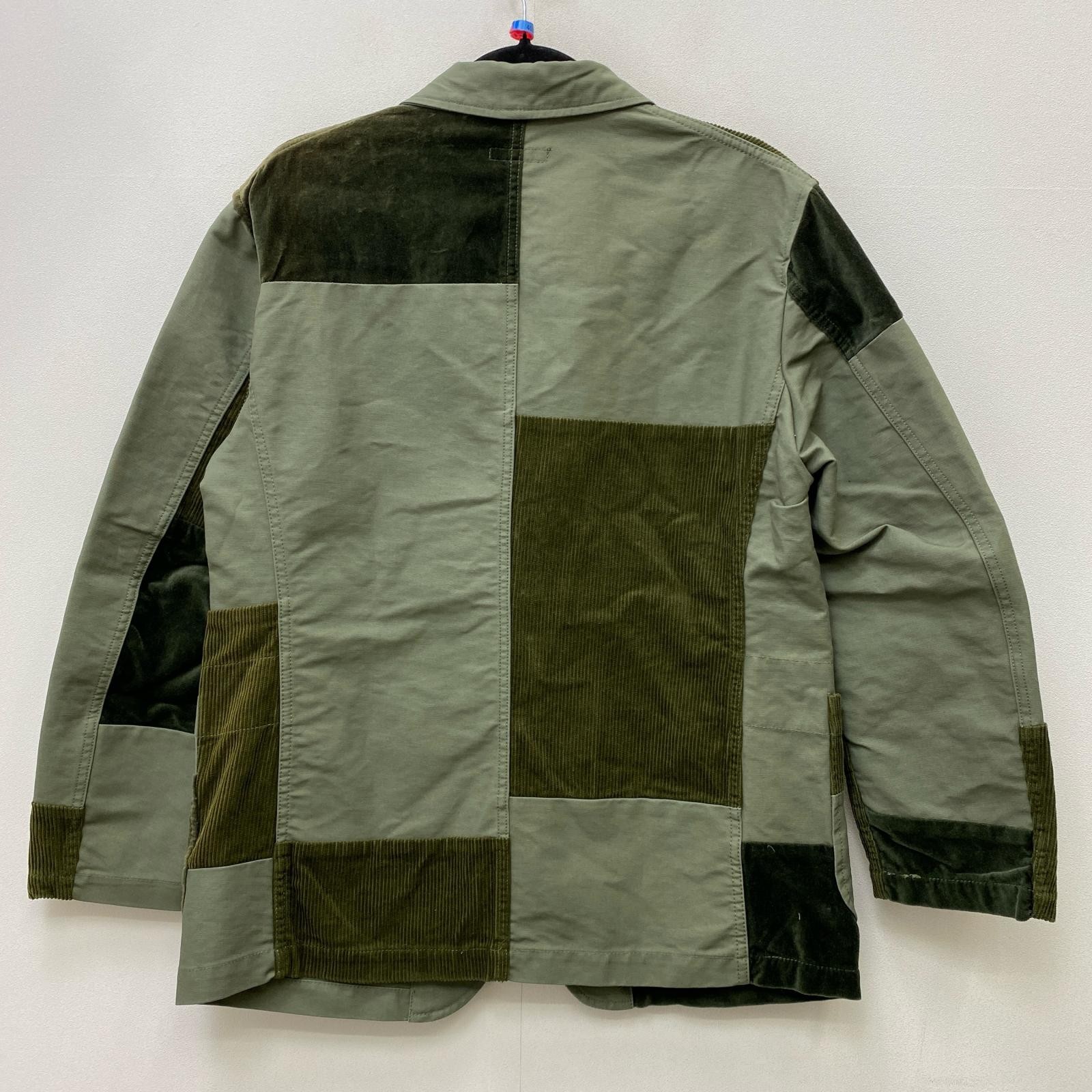Engineered Garments | Patchwork Coverall Khaki Gr… - image 2