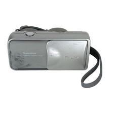 FinePix Digital Camera A120 Gray Tested Works Scratches 16 MB SD Card Fujifilm